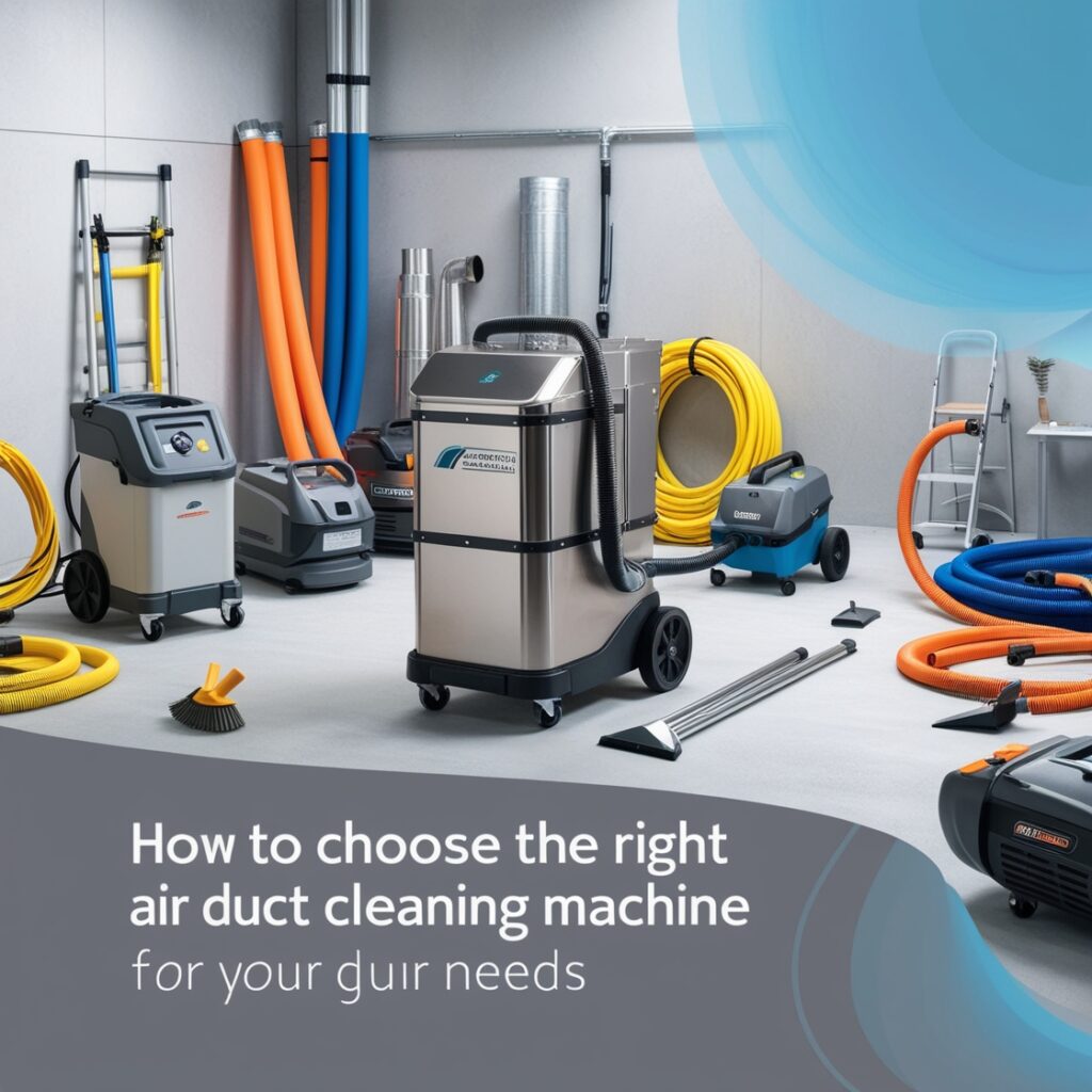 How to Choose the Right Air Duct Cleaning Machine for Your Needs