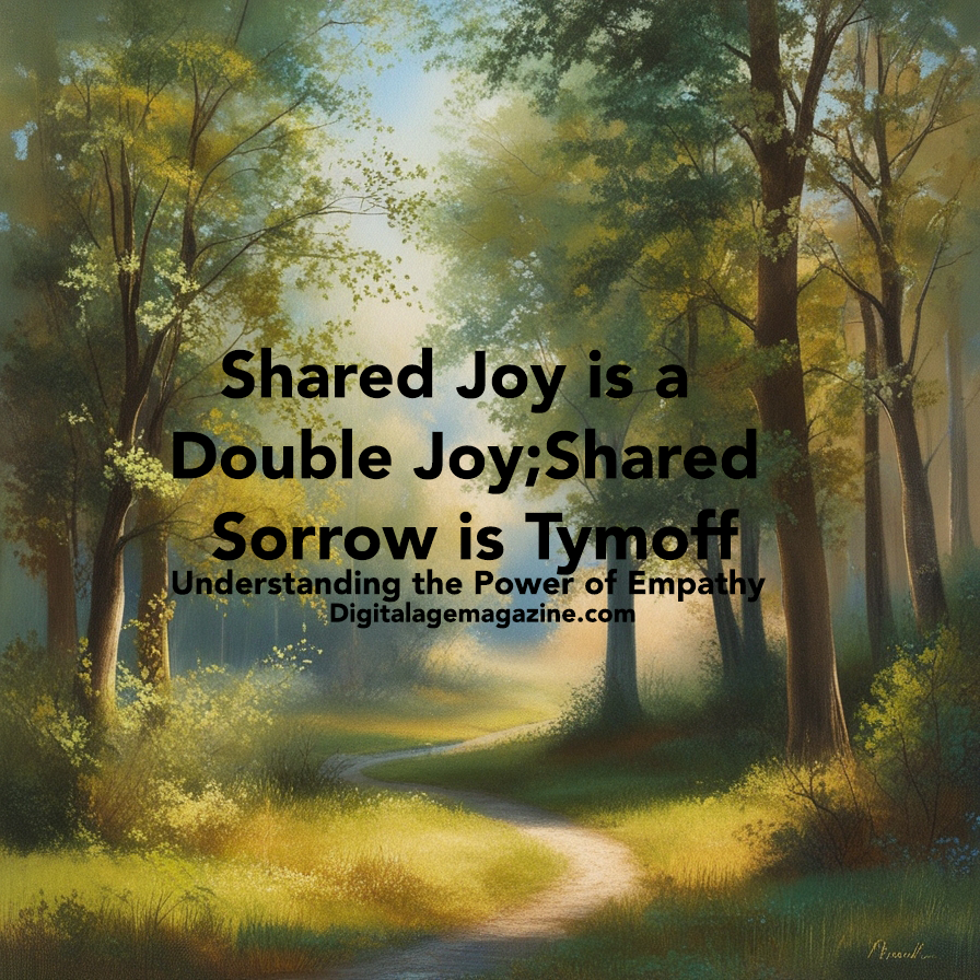 Shared Joy is a Double Joy; Shared Sorrow is Tymoff: Understanding the Power of Empathy