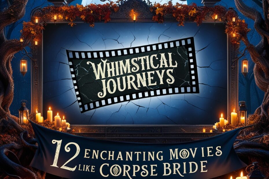 12 Enchanting Movies Like Corpse Bride for a Whimsical Journey