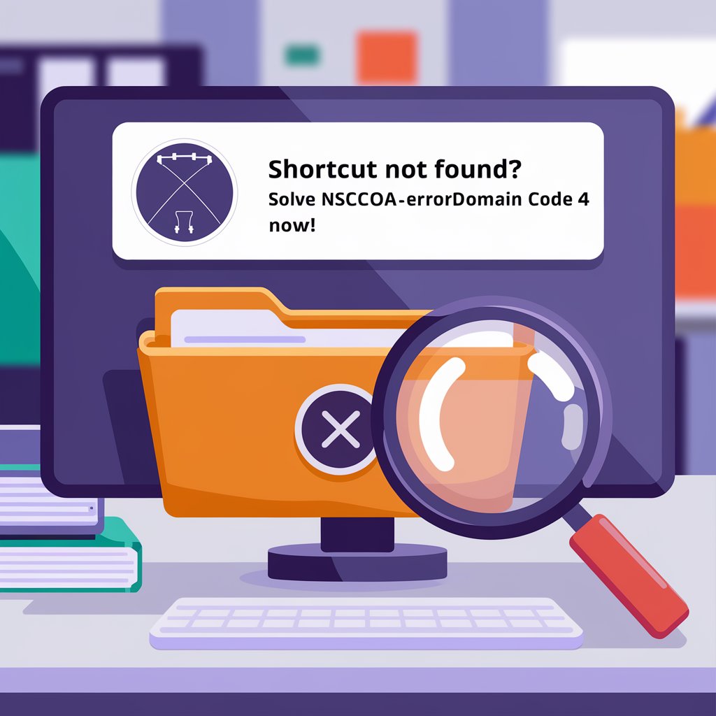 Shortcut Not Found? Solve NSCocoaErrorDomain Code 4 Now!